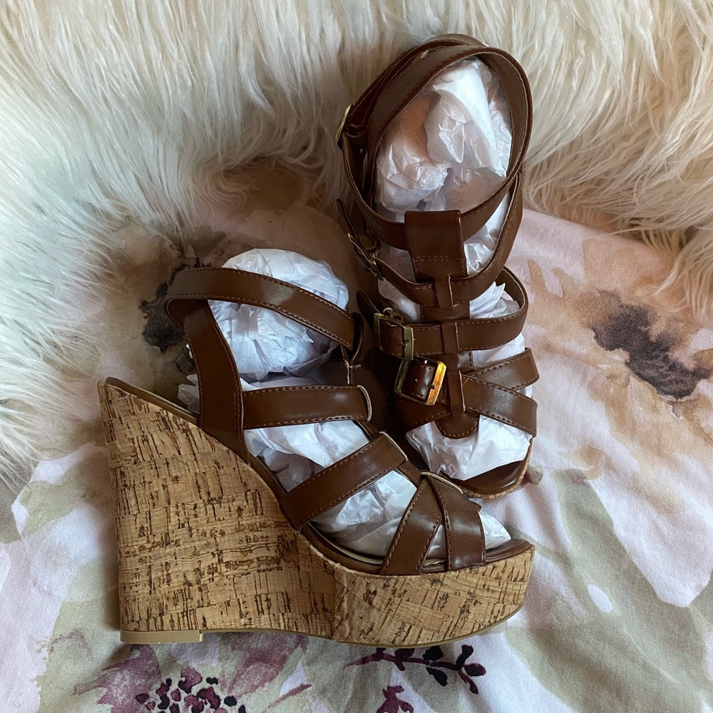 Diba Buckle Wedges